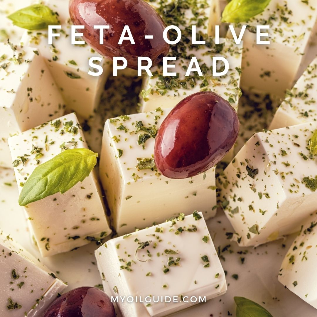 Feta-Olive Spread with Essential Oils