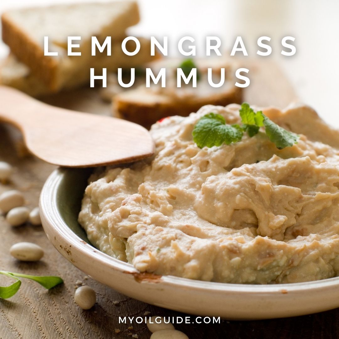 Lemongrass Hummus Recipe with Essential Oil