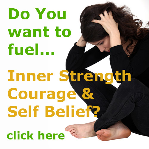 inner strength courage self belief with essential oils