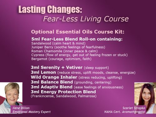Fear-Less Living Essential Oils Course Kit