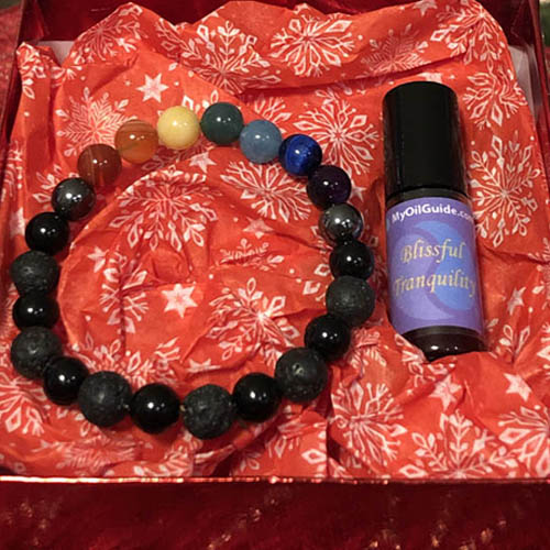 Bracelet and Oil Blend Gift Set
