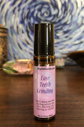 ease teeth grinding and jaw clenching with essential oils
