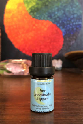 Ease muscle tension, ease spasms with essential oils